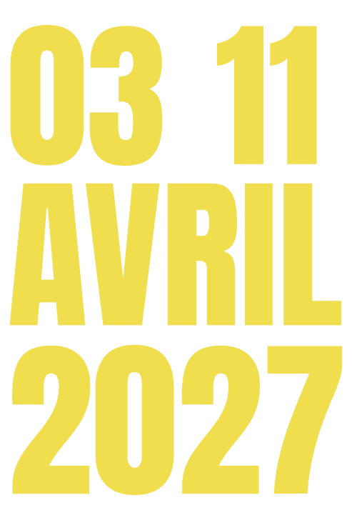 Du 3 au 11 avril 2027