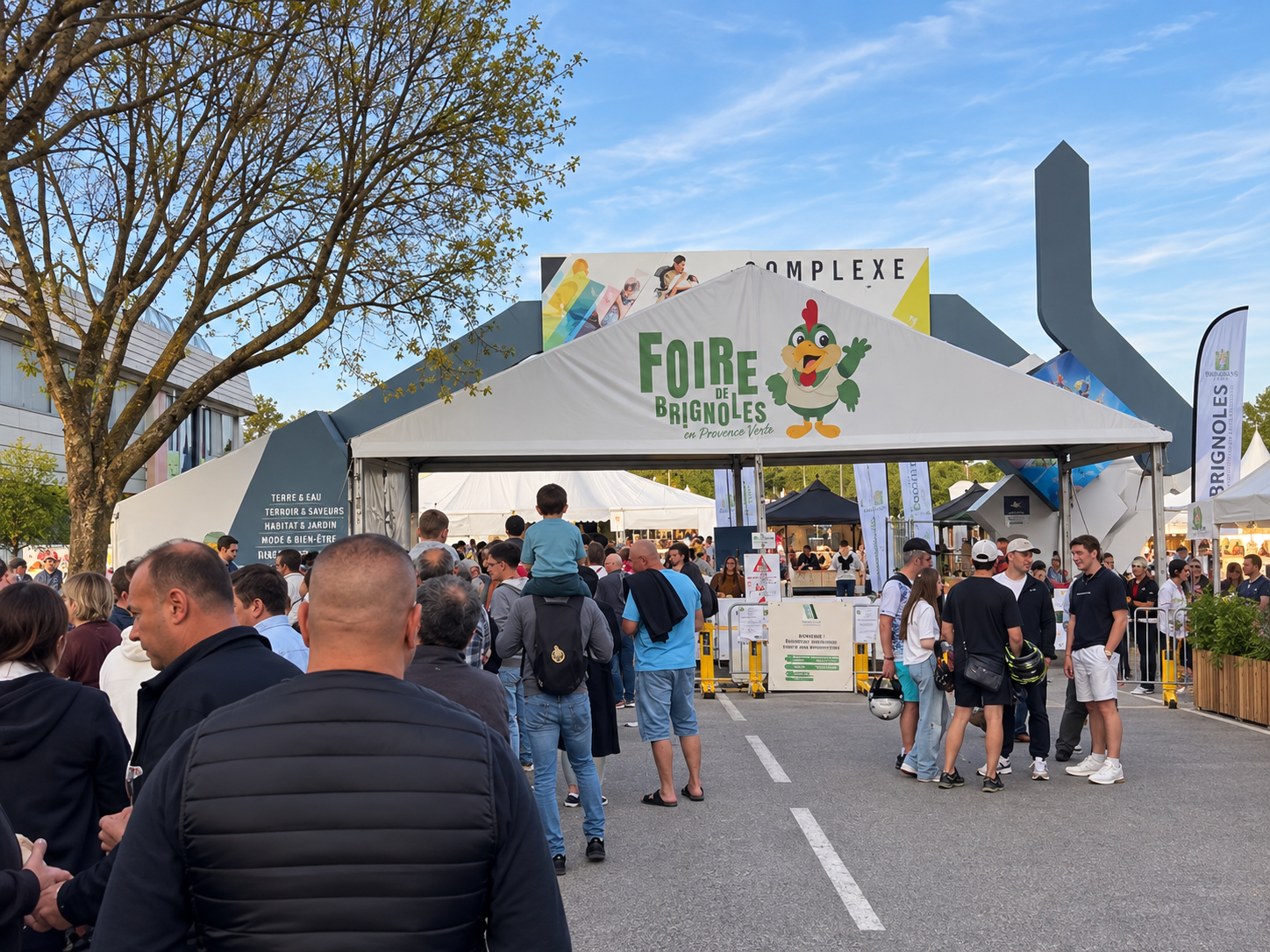 Entrée de la Foire de Brignoles